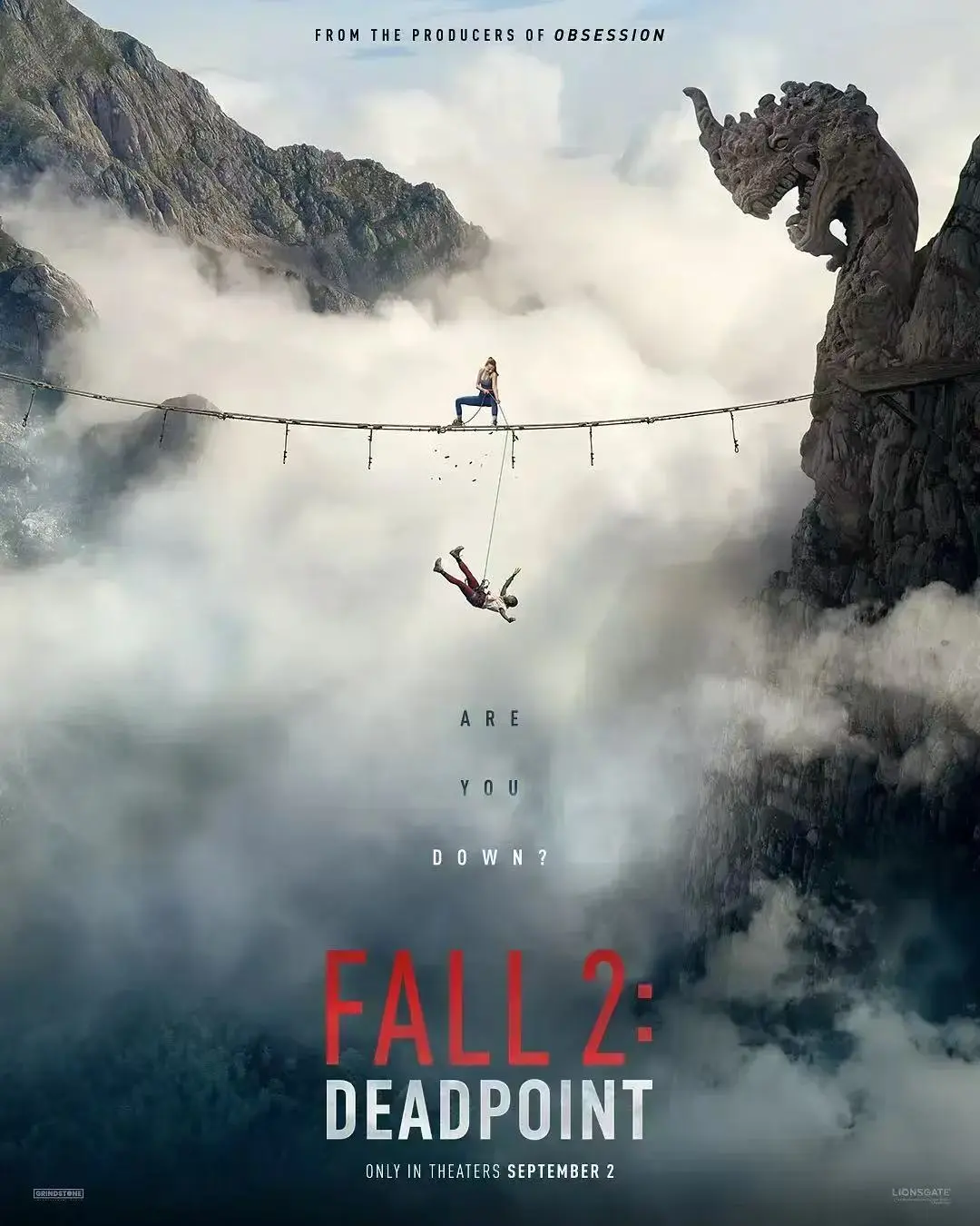 《坠落2》2026美国惊悚片HD中字未删减版 - 迅雷夸克网盘分享高清不卡顿 - 深陷高空炼狱诠释极致求生